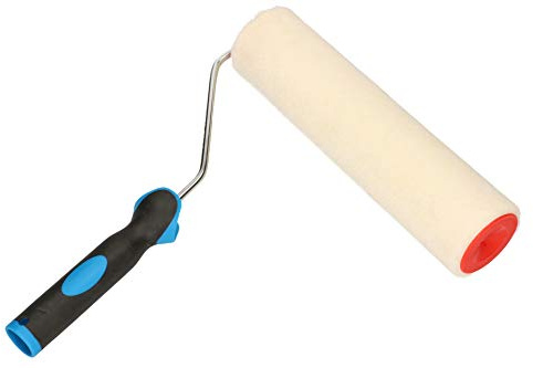 KOTARBAU® Velours-Farbroller 230 mm mit Gummigriff Farbwalze Pinsel Walzenbürste Rollerwalze Rollerpinsel für Anstricharbeiten und Renovierung