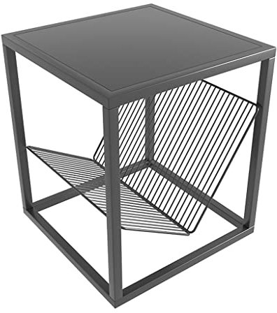 Étagère à Livres Table de Chevet Petite Design Minimaliste Moderne Casier Moderne Fer à Repasser Chambre à Coucher de Chevet for Salon Bureau bureautique Étagères de Rangement (Color : C)