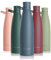 LARS NYSØM Trinkflasche Edelstahl 750ml | Isolierflasche 0,75 Liter | Auslaufsichere Wasserflasche für Sport, Fahrrad, Hund, Kinder (Stone Blue, 750ml)