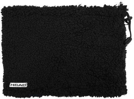 HEAD Neckwarmer Teddy, Multifunktionstuch Onesize Unisex Flauschig Schlauchschal Herren Damen Winter Neckwarmer Winddicht Skifahren Radfahren Super Soft Extra Warm Tube Schlauchtuch