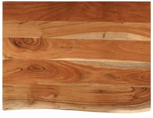 vidaXL Piano Bagno 80x60x3,8 cm Rettangolare Legno Massello di Acacia, Piano d'appoggio per Bagno, ripiano per Bagno, Piano per Bagno in Legno