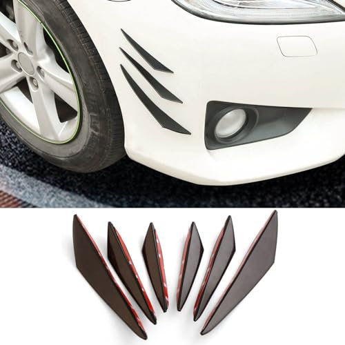 Auto Frontlippe Frontspoiler für Ford F150 Explorer Ranger Foucs Mustang Edge Kuga C-Max Ecosport,Frontstoßstangen Lippenkörper Autoteile Auto Modifiziertes Zubehör,A/Black