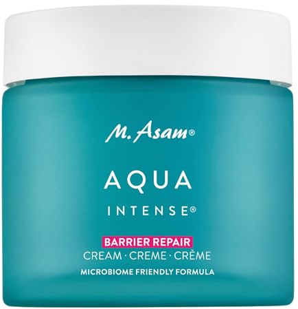 M. Asam AQUA INTENSE Barrier Repair Cream (50ml) – Hydratation für empfindliche Haut, reichhaltige Gesichtscreme mit Ceramiden & Hyaluron, stärkt die Hautbarriere, parfümfrei & vegan