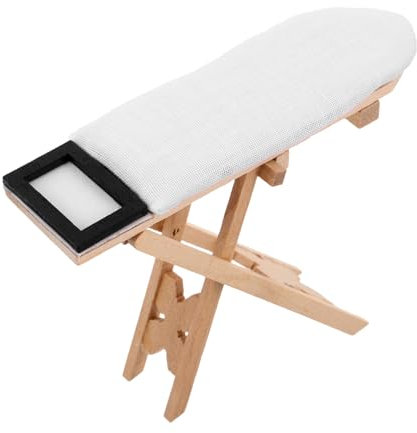 Abaodam Table à Repasser Miniature pour Maison De Poupée Modèle Décoratif Accessoire De Décoration De Table à Repasser pour Poupée