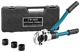 Herramientas hidráulicas de prensado de tubos de plástico y aluminio for tuberías Pex CW-1632 Para bricolaje