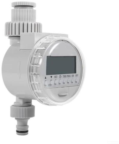 Temporizador de riego solar, controlador de riego automático LCD digital para jardín, balcón, dispositivo inteligente de sistema de riego por goteo