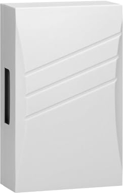 Miratic Campanello Casa 230V-8V Campanello Elettromeccanico con Trasformatore Integrato 2 Suoni Ding Dong max. 80dB Montaggio a Parete Uso Interno IP20