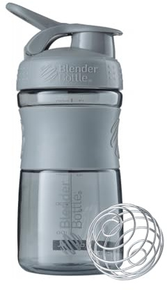 BlenderBottle Sportmixer Tritan Trinkflasche mit BlenderBall, geeignet als Protein Shaker, Eiweißshaker, Wasserflasche oder für Fitness Shakes, BPA frei