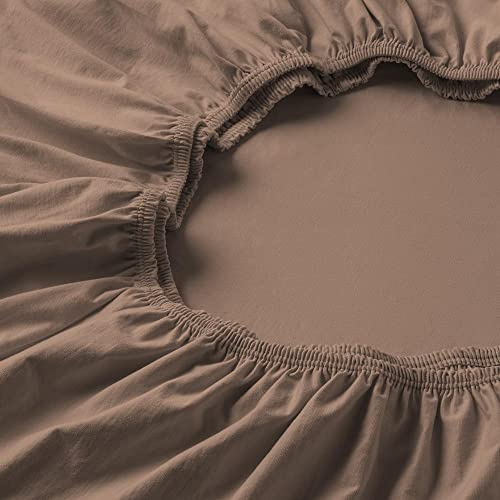 ESTELLA Topper-Spannbetttuch | Bahama | 180-200x200 cm | bügelfreie & trocknerfeste Qualität | Rundumgummi | 97% Baumwolle