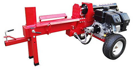 Varan Motors - LS12T Spaccalegna rimorchiabile da 6,5 CV, 12 tonnellate, fino a 35 cm di diametro