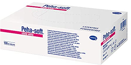 Guante Nitrilo Blanco Peha-Soft T-S 100U