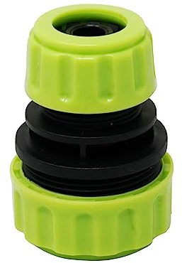 Dapetz ® 3/4 (19mm) to 1/2 (15mm) Hose Connector Joiner Water ABS Plastic Hose Pipe Repair Tap Adaptor for Fit Garden Water Hose Faucet Car Garden Wash Tool