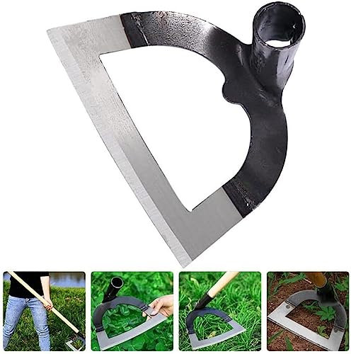 BaoT8YLu Azada de jardín, azada Hueca de Acero Inoxidable, azada para Malas Hierbas, azada de jardín para la Agricultura, azada Hueca de Malas Hierbas Herramientas de plantación(Large)