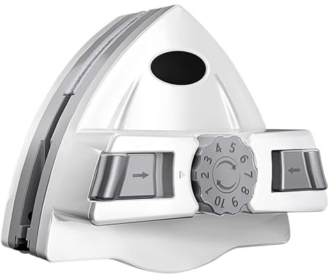 Nettoyeur Vitre Magnetique, Outil de Nettoyage de Vitres Magnétique, Essuie-Glace Double Face, Outil de Nettoyage (Size : 0.39-1.26in/1-3.2cm)