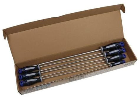US PRO INDUSTRIAL Tools 7pc Extra Long Star Torx Screwdriver Set T10 - T40 4615
