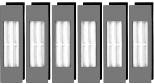 Zubehör kompatibel für Ecovacs Deebot N8,T8,T8+,T8 AIVI,T8 MAX,N8,N8+,N8 Pro,N8 Pro+,T9,T9+ ozmo 950 920,Ersatzteile für Staubsauger 1Hauptbürste,1 Wischtücher,4Filter,6Seitenbürsten (6 Seitenbürsten)