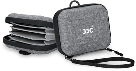 JJC Hard Lens Filter Pouch Case for 4 Circular ND UV CPL Filter up to 95mm