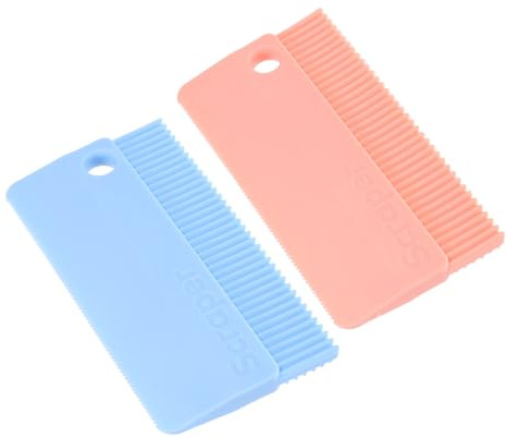 TOYANDONA 2pcs Pet Hair Removal Brush Dematting Comb for Dogs Cat Grooming Tool Silicone Dog Brush Pet Hair Remover