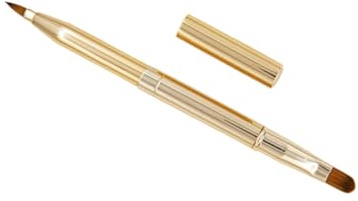 Cabilock Pinceau à Lèvres Applicateur Cosmétique Portable Rétractable Double Extrémité pour Se Maquiller Fonction de Retrait, pour Femmes et Filles en Déplacement Quotidien