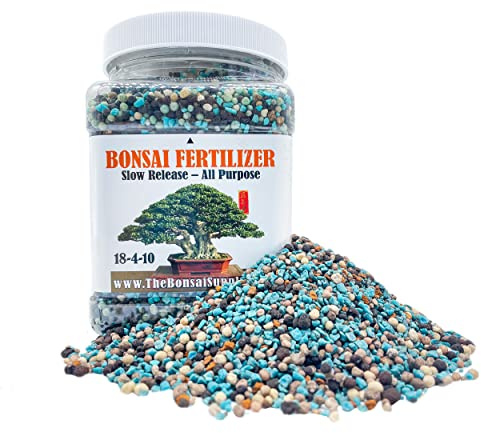 Bonsai All-Purpose Fertilizer by The Bonsai Supply – 1.8 Lbs | Quick Results | Micro Nutrients for Vital Bonsai Health