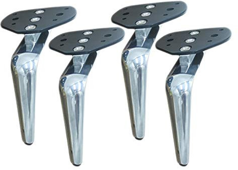 VOCD 4Pcs Haarnadel Tischbeine Heavy Duty DIY Möbel Metall Tischbeine, Aluminiumlegierung Beschichtung Gold Möbel Stützbeine Für Sofa Stuhl Schrank
