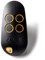 CAME TOPD4FRN 806TS-0330 Émetteur portatif à code fixe à 4 canaux, double fréquence, standard 868,35 MHz, commutable à 433,92 MHz.