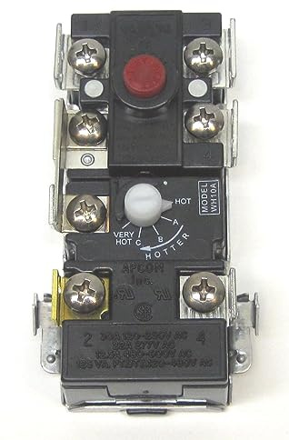WH10A For Apcon Electric Water Heater Thermostat for Upper Element Thermodisc WH6-4