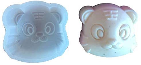 Sugarcraft Tiger Dog for Head Cookie Cutters Gift Silicone Cake Stantuffo Cutter Chocolate Baking G Silicone Sapone Stampi