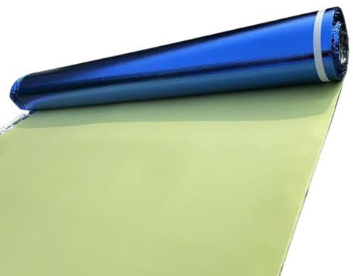 2mm Underlay for Laminate Flooring – Acoustic Comfort & Vapour Barrier | LVT, Hardwood & Laminate Compatible | Damp Proof Membrane | Superior Sound & Heat Insulation