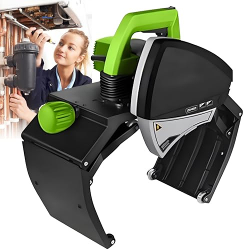 GTANND Macchina elettrica Automatica per Il Taglio di Tubi, tagliatubi Portatile con velocità e Diametro Regolabili, Taglio di Tubi in Acciaio, Rame, Alluminio, plastica, ghisa, zincati ZD400