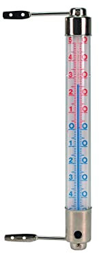 NATURE Thermometre chassis fenetre d'extérieur en métal