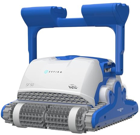 Dolphin SF 50 CB Robot pulitore Automatico per Piscina interrata e Fuori Terra Fino a 15m - Arrampicata su Parete - Accessori Piscina