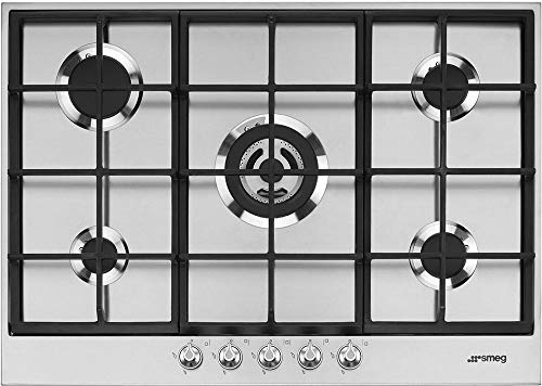 SMEG PX175, Placa de gas LINEA, Stainless steel