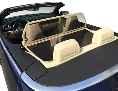 Aperta Windschott passend für Volkswagen EOS (2006-2015) 100% Passgenau OEM Qualität Beige Windstop Windabweiser