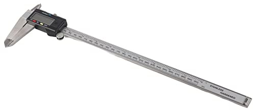 Candeon Elektronischer Messschieber 12 Zoll 300MM Digitaler elektronischer Messschieber Digitaler Messschieber 0-300MM Mikrometer MEA