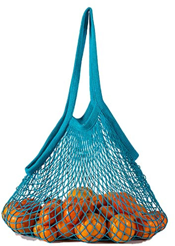 obst und gemüsebeutel,einkaufsnetz Netz Einkaufstasche，netztasche，Einkaufstaschen Netze Tasche aus Baumwolle Tote Mesh Woven Net Umhängetasche für Sandspielzeug, Obst, Gemüse,Shopping Wiederverwendbar