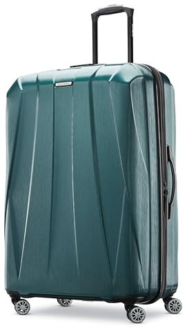 Samsonite Omni 2 Hartschalen-Koffer, erweiterbares Gepäck mit 360-Grad-Rollen, Smaragdrün, 2-Piece Set (20/24)