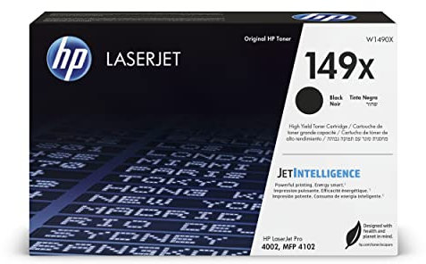 HP 149X (W1490X) Original LaserJet Toner Schwarz (Mit hoher Reichweite, Kompatibel mit HP LaserJet Pro 4103)