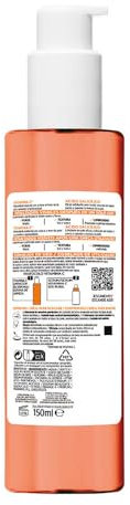 L'Oréal Paris Revitalift Clinical Detergente viso in schiuma con vitamina C + acido salicilico. Riduce i pori e la pelle più luminosa. Primo passo per ridurre i segni dell'età. 150 ml