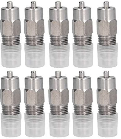 Edelstahl-Hühner-Wassernippeltränke, Automatischer Hühnertränke-Nippeltränke, Automatischer Hühnertrinknippel, Für Kleintiere, Nutztierbedarf