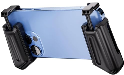 Mango de controlador de juego móvil, mango de gatillo de palanca de mando de juego para teléfono, soporte ajustable para teléfono celular, soporte para mango de teléfono, controlador de botón de