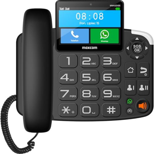 Maxcom Comfort MM42D SE Telefono da scrivania con Sim LTE