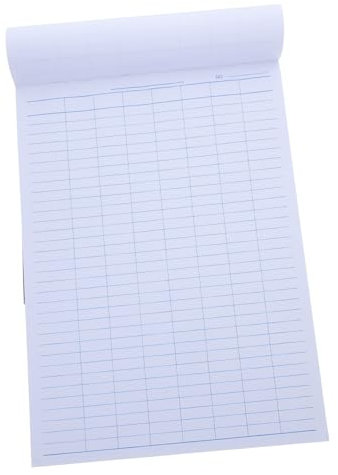 SHOWERORO Inventory Record Book Hochformat Liniert Kleines Notizbuch Für Lehrer Buchführung Kleinunternehmer Büro Schule Lager Mit Detailliertem Monitoring Und Vielseitiger Nutzung