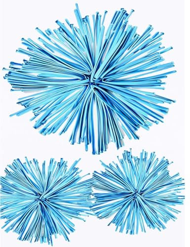50 globos de modelado azul bebé 260Q globos largos para atar globos, arco de animales, hacer globos mágicos para niños, cumpleaños, boda, fiesta, suministros
