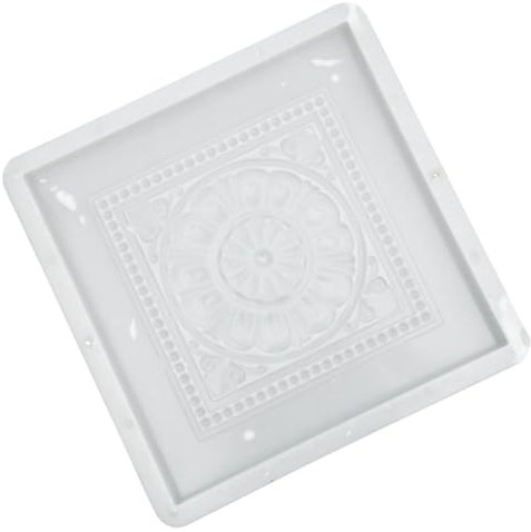 Molde de Plástico Blanco para Ladrillos de Cemento Vintage Chino