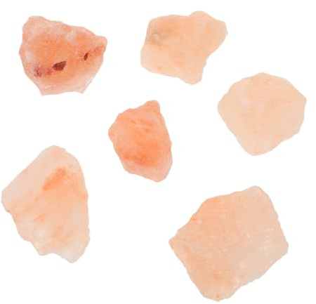 Alipis Sachet de Cristaux de Sel Rose de L'himalaya Naturel en Vrac pour Décoration Intérieure et Lampes