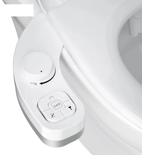 Bidet non elettrico - Doppio ugello autopulente (lavaggio frontale e posteriore) Attacco for sedile del water con bidet ad acqua(7-8 North America)
