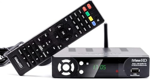 UK FULL HD 1080P Built in Wi-Fi Freeview HD Receiver Digital TV Set Top Box Tuner