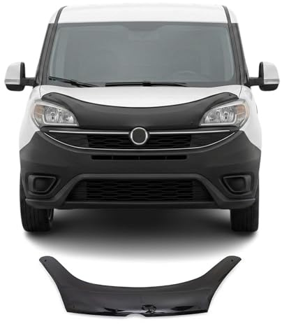 OMAC Motorhaube Deflektor für FIAT Doblo 2014-2020 Facelift | Motorhaubenschutz, Insektenschutz, Steinschlagschutz