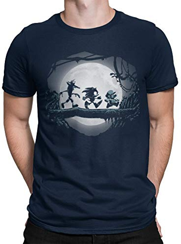 Camisetas La Colmena T-Shirt pour Homme Imprimé Noir, DOGO-MARINO-0M0-4572, Bleu, DOGO-MARINO-0M0-4572 M